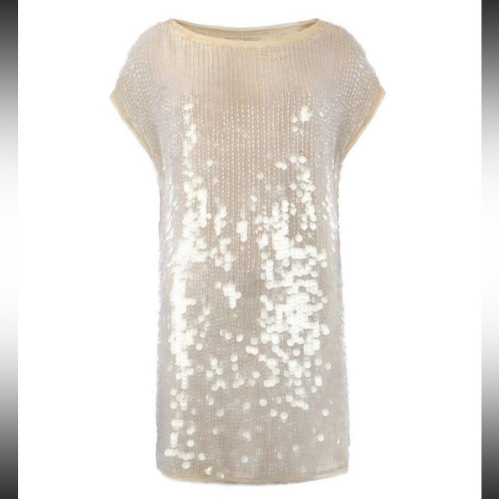 All Saints Progression Shimmer Dress - Picture 3 of 17
